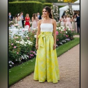 Aidan Mattox floral dress. Same dress worn by Lana Del Ray in Cannes, 2014. NWT